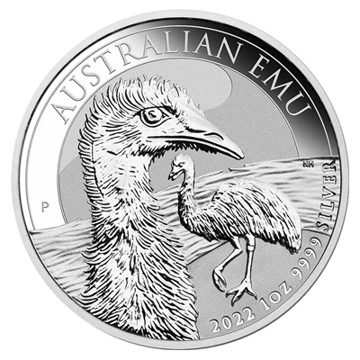 2022 1oz Silver Coin - Australian EMU